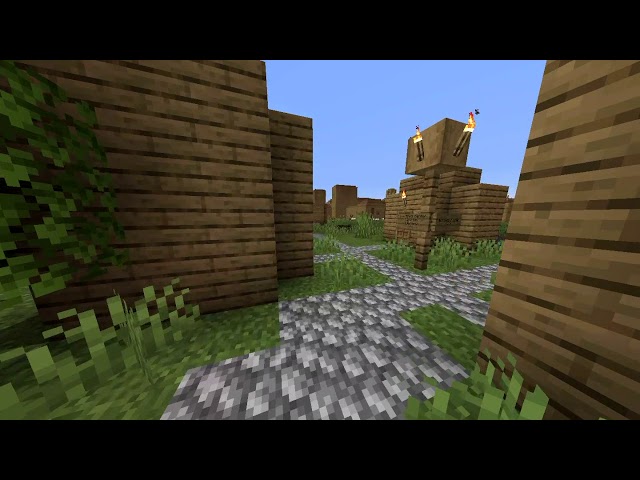 Oak Town Minecraft Map