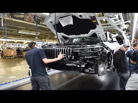 , title : 'BMW X7 découvrez le grand SUV BMW sur sa chaîne de montage Usine automobile allemande aux États-Unis'