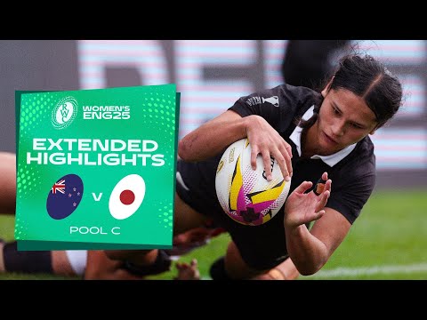 Youngest EVER hat-trick 🤯 | New Zealand v Japan | Rugby World Cup 2025 | Extended Highlights