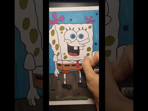 Satisfying Coloring Page Spongebob Squarepants
