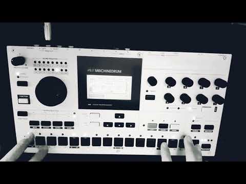 Techno live drum session with Elektron Machinedrum SPS1 MKII  #TechnoMachine