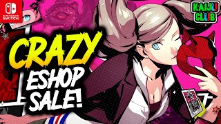 NINTENDO IS CRAZY! A MASSIVE ESHOP Nintendo Switch ESHOP SALE!