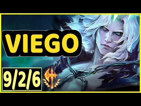 VIEGO VS GRAVES - 9/2/6 KDA JUNGLE GAMEPLAY CHALLENGER I