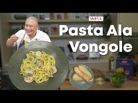 Vongole Pasta Recipe using Barilla Tagliatelle! | Chef Tatung