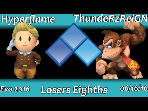 PM At Evo 2016: ThundeRzReiGN (DK) vs Hyperflame (Lucas) Losers Eighths