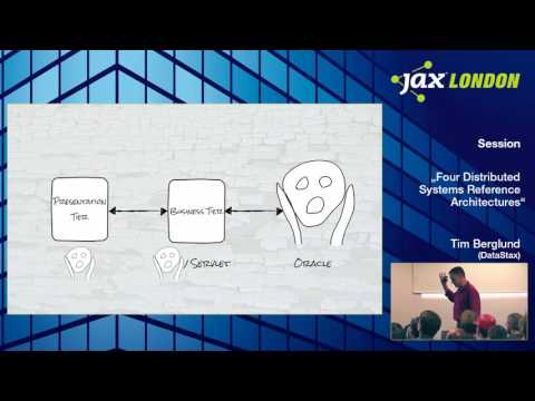 JAX London 2016: Tim Berglund - Four Distributed Systems Reference Architectures