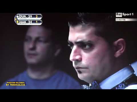 QUARTA vs MARTINELLI - 4°D.F. 16°Campionato Italiano Biliardo 2015 Saint Vincent