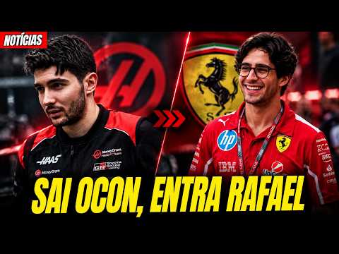 🚨 RAFAEL CAMARA TIDO COMO CERTO NA HAAS E ANUNCIO DEVE SAIR EM BREVE / RED BULL / CADILLAC / ALONSO