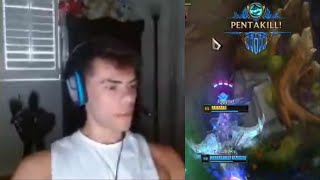Dantes Gets A 1v5 Penta While Tarzaned Is Arguing With Another Coach