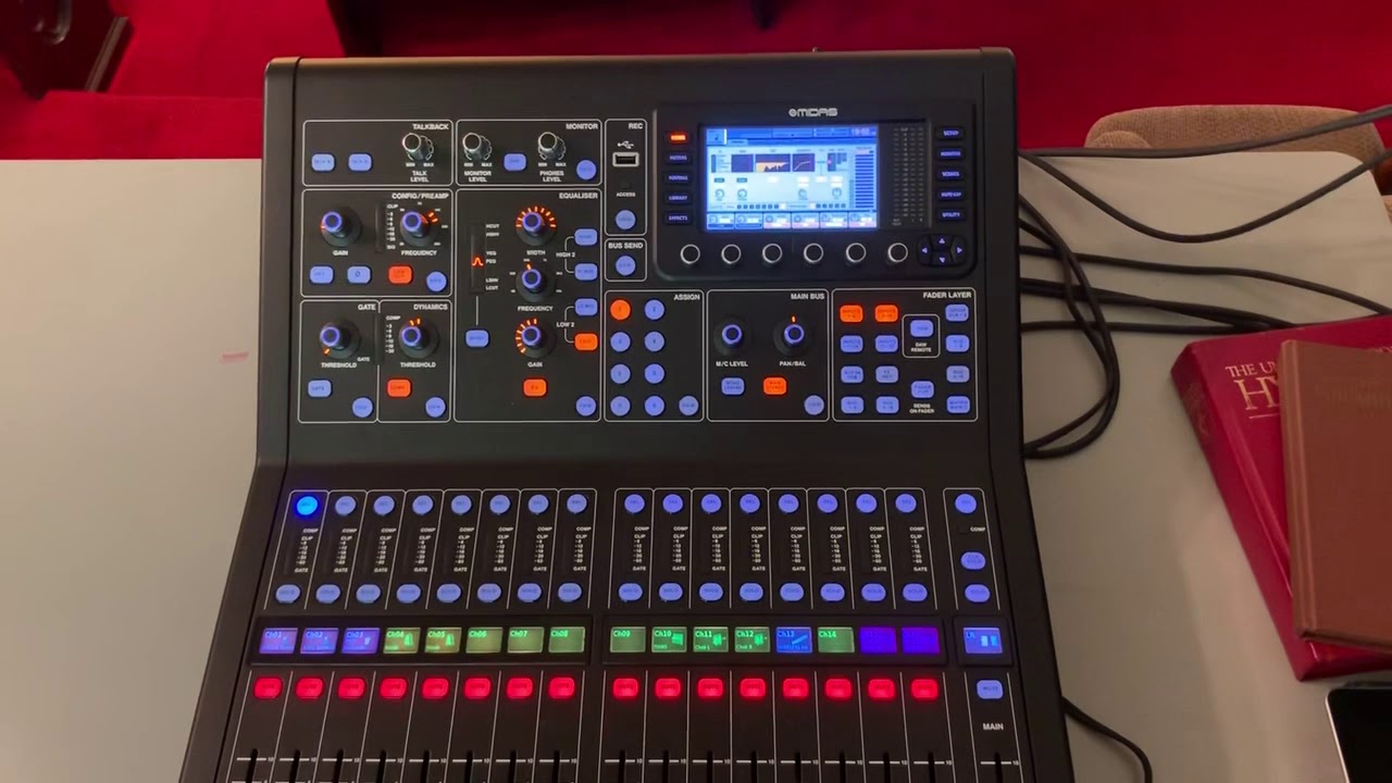 Midas M32R Live цифровой микшер, 40 каналов купить в Москве в интернет ...