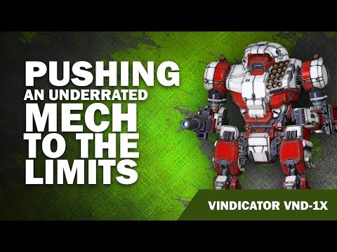 This Mech is so underrated! - Vindicator VND-1X - Mechwarrior Online Build of the week