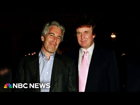 WSJ: Trump was told he's named in Epstein files