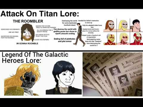logh lore vs aot lore