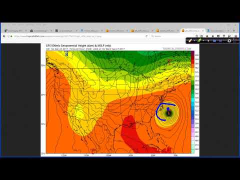Friday Evening Video Discussion: Latest on Hurricane Maria - Sept 22, 2017