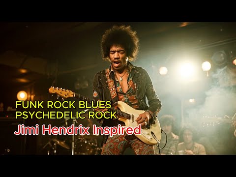 Blues for Men Jimi Hendrix Inspired – Best old school blues Funk – Whiskey, soul, and guitar 🎸