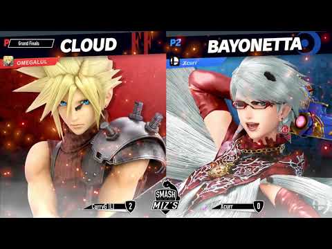 Smash @ Miz's WiFi 30 - CurryG (L) (Cloud) vs. Xcurr (Bayonetta) Grand Finals