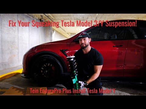 200% Increased Comfort for $600! Tesla Model Y/3 Tein Suspension Install and Review