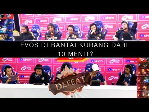 RRQ VS EVOS | BEKRAF Game Prime 2018 Match 2