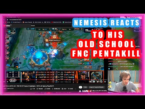 Nemesis Reacts to His Own Kayle PENTA in FNC