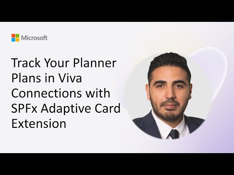 Viva Connections: Planner Adaptive Card Viva Connections: Planner Adaptive Card