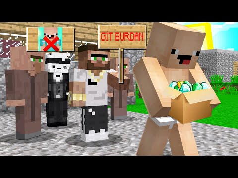1000$ NEFRET EDEN KÖYLÜLER - Minecraft