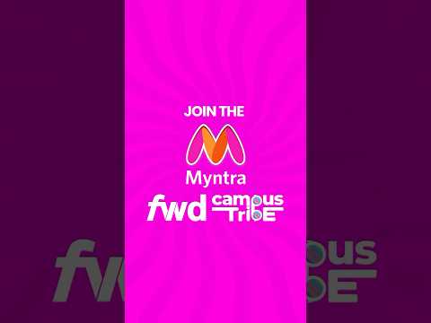 Myntra FWD Campus Tribe | Exclusive Deals For College Students | Fashion Offers | Myntra #Shorts