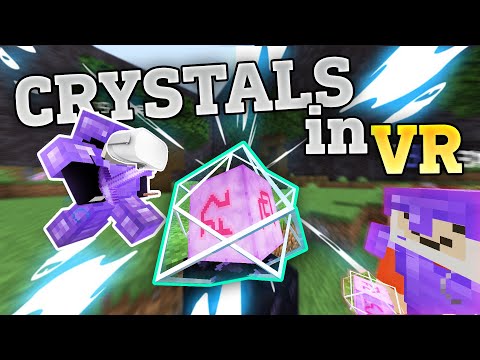 PLAYING CRYSTAL PVP IN MINECRAFT VR