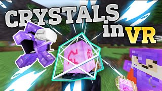 PLAYING CRYSTAL PVP IN MINECRAFT VR