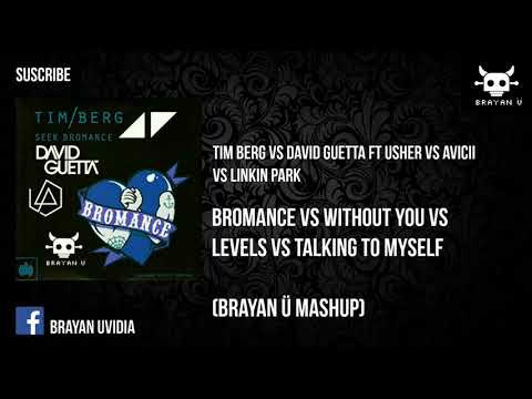 Avicii vs Linkin Park - Bromance vs Without You vs Levels vs Talking To Myself
