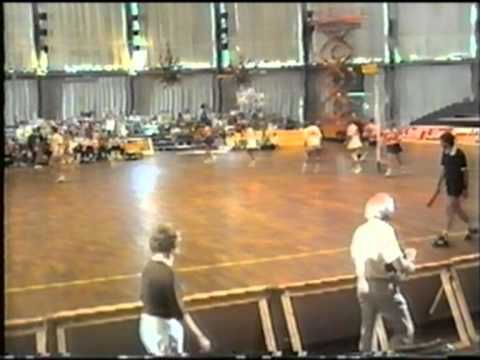 Blast from the past - Korfball 1989 World Games - Belgium v Great Britain