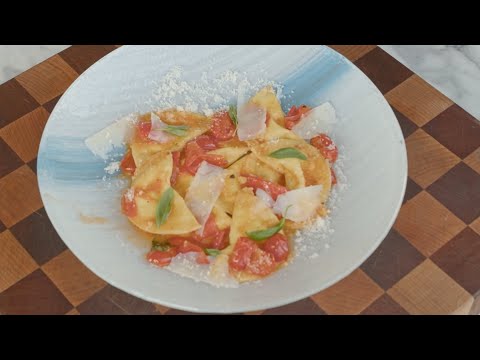 Ravioli con Burrata e Limone | Cucina in Balcone con Ruben