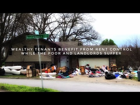 Wealthy Tenants Benefit From Rent Control, While The Poor And Landlords Suffer