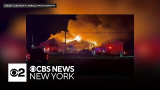 Historic Wells Farm in Riverhead on Long Island destroyed by fire