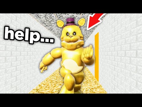 FAST FREDBEAR Hello Neighbor, But It’s In BALDI’S BASICS…