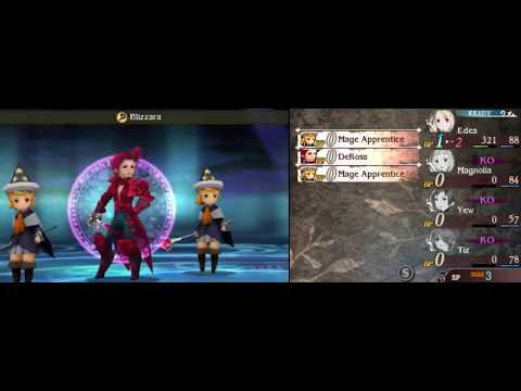 [Bravely Second] DeRosa - Hard - Solo Edea