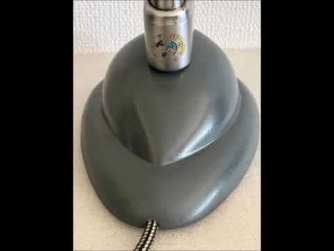 Vintage 1940s SHURE 708A Crystal Microphone , working w/cable & stand (Hear it) image 13