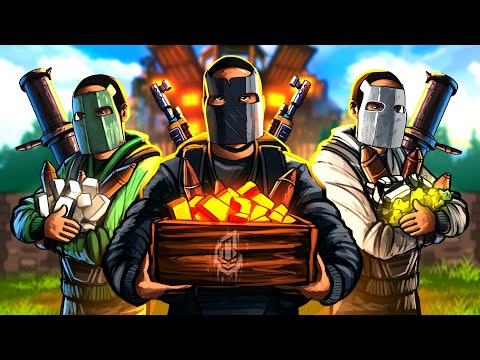 ONLINE RAIDING EVERYONE ON WIPE DAY - Rust