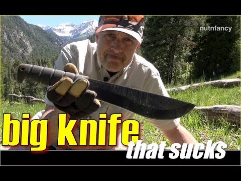Large Survival Knife Testing: SP53