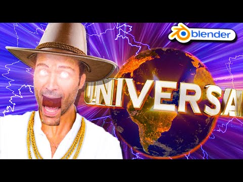 Making the Universal Studios intro (Blender)