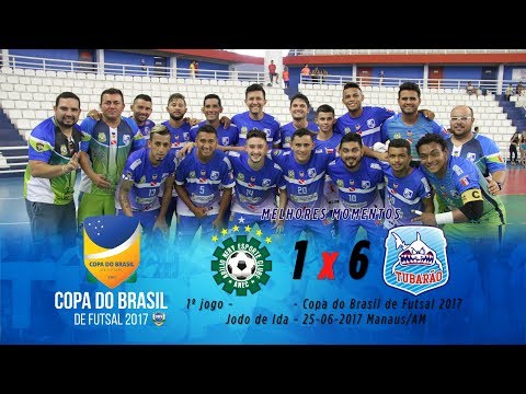 Tubarão CFZ 6x1Abílio  -  Quartas de finais  - Copa do Brasil de Futsal 2017