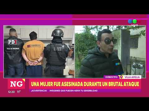Crimen en Villa Amelia, habla el hijo de la mujer asesinada | TELEFE ROSARIO