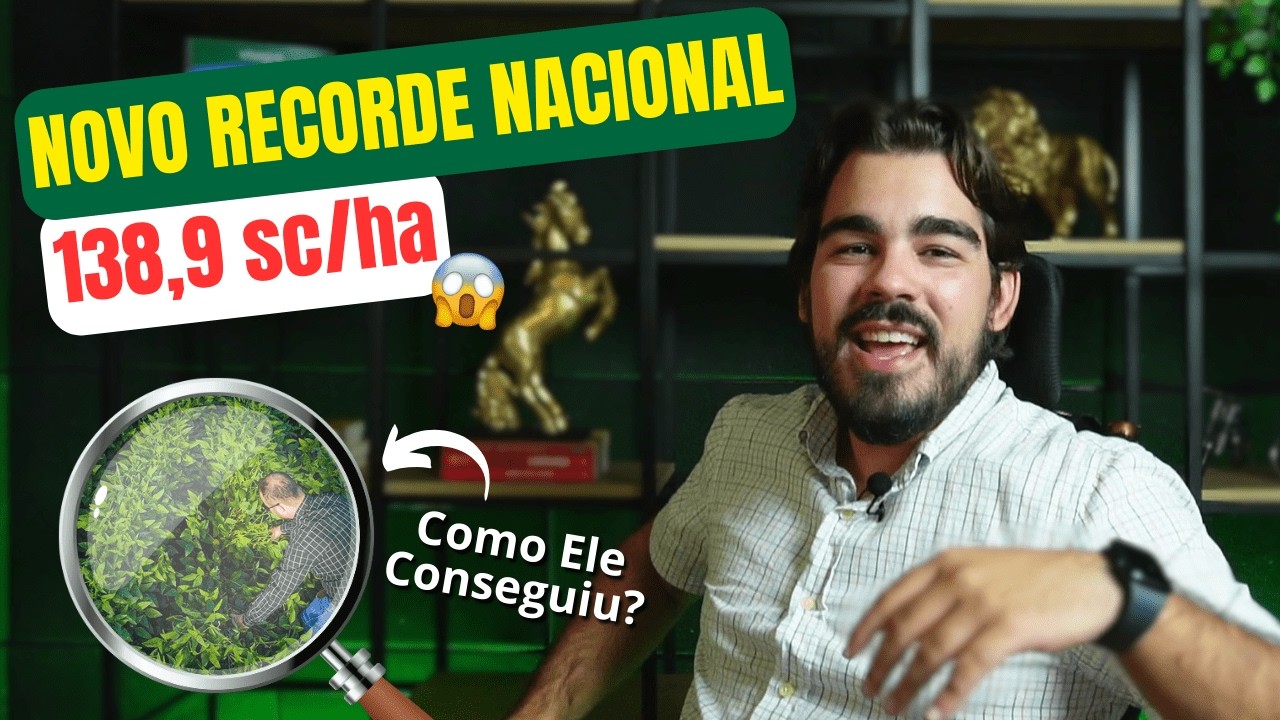 😱😱 Novo Recorde NACIONAL de PRODUTIVIDADE de Soja: 138,9 sc/ha! Descubra COMO eles chegaram lá! EP#5