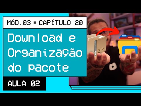 Download e organização dos arquivos Curso em Vídeo HTML5 e CSS3