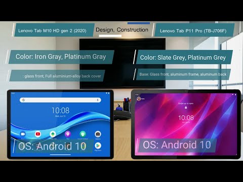Lenovo Tab M10 HD 2nd Gen Vs Lenovo Tab P11 Tablet Pc 2021 Xmas Comparison