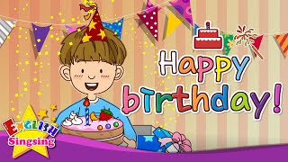 [Congratulation] Happy birthday! - Exciting song - Sing along