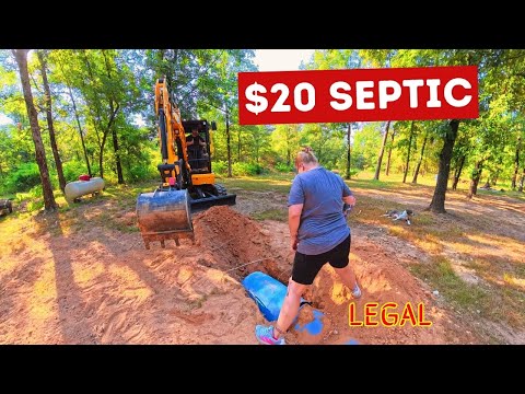 A Better, Low Cost DIY Septic System For An "Off Grid" Cabin Or Camper