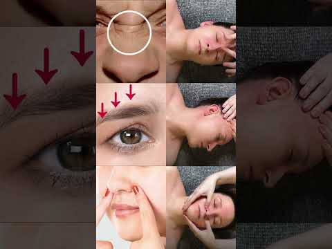 Facial massage tutorial #facemassage #wrinkles #frownlines #esthetician