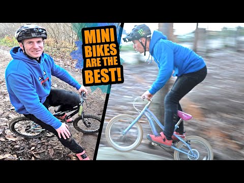 MINI MOUNTAIN BIKES ARE THE BEST!