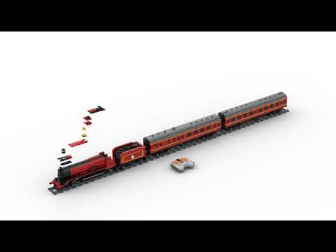 LesDiy Harry Potter's Hogwarts Express #lesdiy #moc #train #trainvideo #afol #shorts #harrypotter