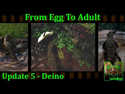 The Isle Evrima - From Egg To Adult - ft. @Dr_Jurassic  - Update 5 - Deinosuchus